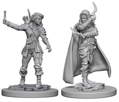 Pathfinder Battles Unpainted Minis - Human Female Rouge